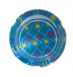 Posacenere in vetro Cannabis