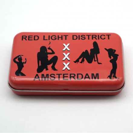 Scatola in latta Red Light District Amsterdam
