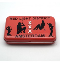 Scatola in latta Red Light District Amsterdam