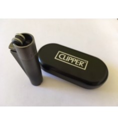 Accendino Clipper mini Black Gradient a Gas Ricaricabile