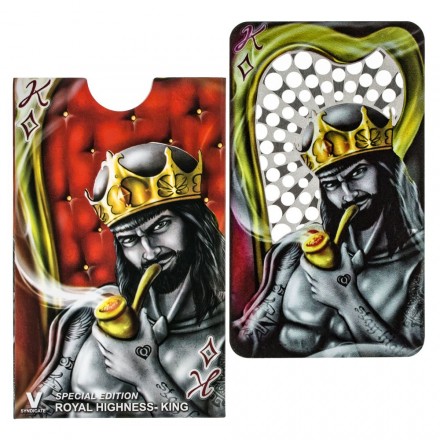 Grinder Card Royal Highness King