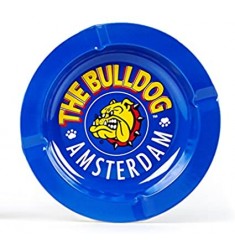 Posacenere The Bulldog Amsterdam in metallo blu