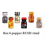 Mix 6 Popper Rush Box 10 ml