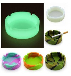 Posacenere in silicone luminoso