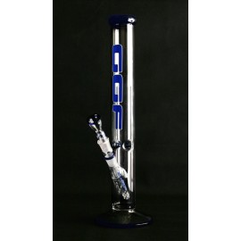 Cilindro Bong GGF in vetro serie Blue